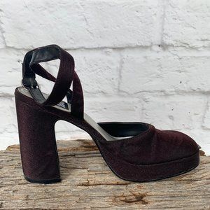 VINTAGE 90's 9&Co. Dollhouse heels